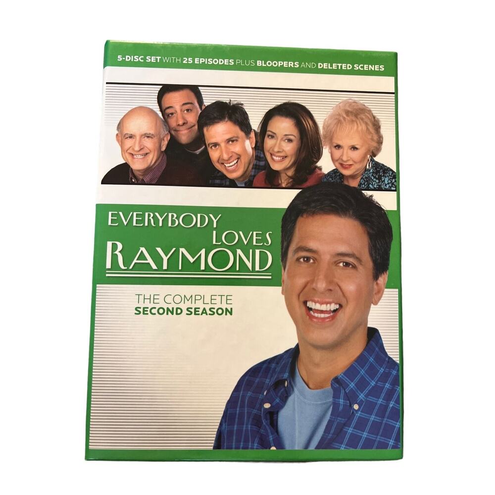 Everybody Loves Raymond The Complete Second Season DVD 2004 5 Disc Set